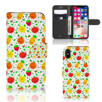 Apple iPhone X | Xs Book Cover Fruits - thumbnail