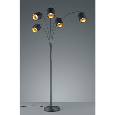 Vloerlamp Tommy - Metaal - Zwart Mat Vloerlamp Tommy - Metaal - Zwart Mat