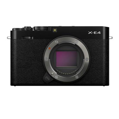 Fujifilm X E4 MILC body 26,1 MP X-Trans CMOS 4 9600 x 2160 Pixels Zwart