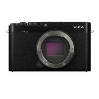 Fujifilm X E4 MILC body 26,1 MP X-Trans CMOS 4 9600 x 2160 Pixels Zwart
