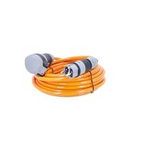 as - Schwabe SchukoUltra II Baustellen Panzerleitung H07BQ-F 3G2,5, 10 m, extrem robust, für Gewerbe / Außenbereich, orange, 62262