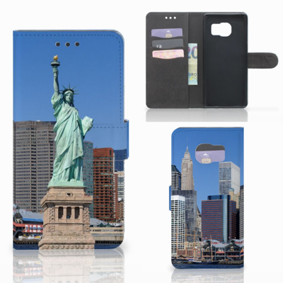 Samsung Galaxy S7 Edge Flip Cover Vrijheidsbeeld Samsung Galaxy S7 Edge Flip Cover Vrijheidsbeeld