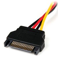 StarTech.com 15cm SATA naar LP4 Verloopkabel Voeding F/M - thumbnail