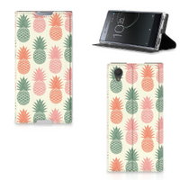 Sony Xperia L1 Flip Style Cover Ananas