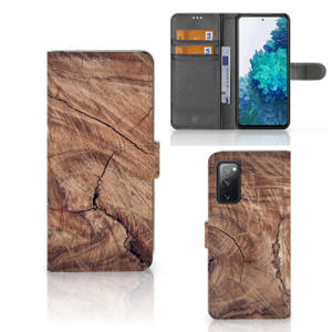 Samsung Galaxy S20 FE Book Style Case Tree Trunk