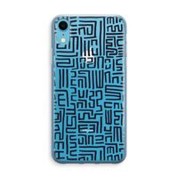 Moroccan Print: iPhone XR Transparant Hoesje - thumbnail