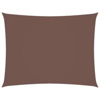 Zonnescherm Rechthoekig 2X2,5 M Oxford Stof Bruin