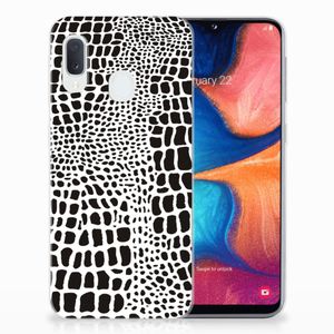 Samsung Galaxy A20e TPU Hoesje Slangenprint