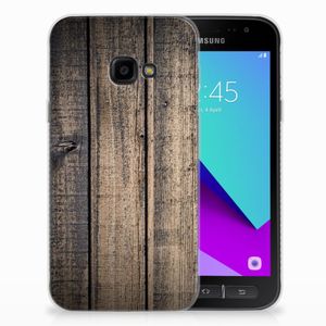 Samsung Galaxy Xcover 4 | Xcover 4s Bumper Hoesje Steigerhout