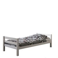 VIPACK Pino Enkel Bed 90 x 200 cm Wit - thumbnail