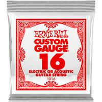 Ernie Ball 1016 Plain Steel .016 losse gitaarsnaar