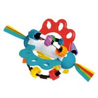 Playgro Rammelbal voor kleine ontdekkers, rammelaar, BPA-vrij, vanaf 6 maanden, Explor-a-Bal, veelkleurig, 40122