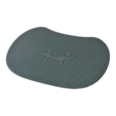 United Pets Paw Pad Design kattenbakonderlegger, grijs. Kattenbakonderlegger voor katten