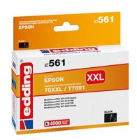 Edding Inktcartridge vervangt Epson 78XXL, T7891 Compatibel Zwart EDD-561 18-561 - thumbnail