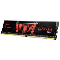 G.Skill Aegis Werkgeheugenset voor PC DDR4 16 GB 2 x 8 GB 2400 MHz 288-pins DIMM F4-2400C17D-16GIS - thumbnail