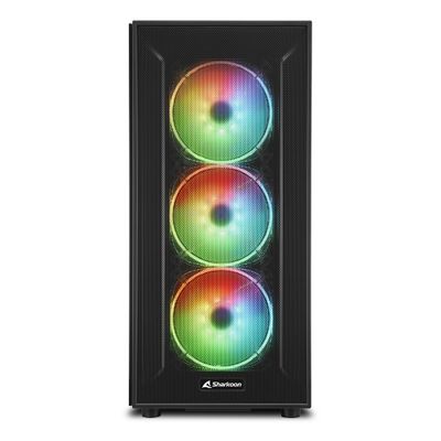 Sharkoon TG6M RGB Tower PC-behuizing Zwart