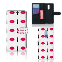 Nokia 3.2 Telefoon Hoesje Lipstick Kiss