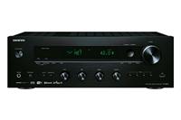Onkyo TX-8250(B) stereo receiver (Hifi versterker 135 W/kanaal, Multiroom, WLAN, Bluetooth, Streaming, Muziekapps (Spotify, Tidal, Deezer), DAB+, Front USB/Audio in), zwart