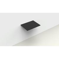 Wastafelblad Arcqua Marble Topdeck 60 mat zwart