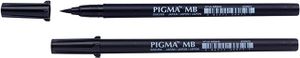 Sakura brushpen Pigma Brush, zwart, medium