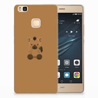 Huawei P9 Lite Telefoonhoesje met Naam Baby Hyena