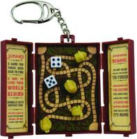 World Smallest Toys sleutelhanger Jumanji Game 7,5 x 4,8 cm bruin