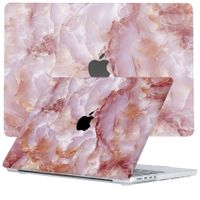 Lunso MacBook Pro 14 inch (2021-2023) cover hoes - case - Marble Finley - thumbnail