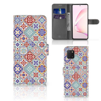 Samsung Note 10 Lite Bookcase Tiles Color - thumbnail