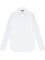 Gucci chemise à col pointu - Blanc