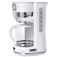 Muse MS-220 W Koffiezetapparaat Wit Capaciteit koppen: 10 Glazen kan, Warmhoudfunctie - thumbnail