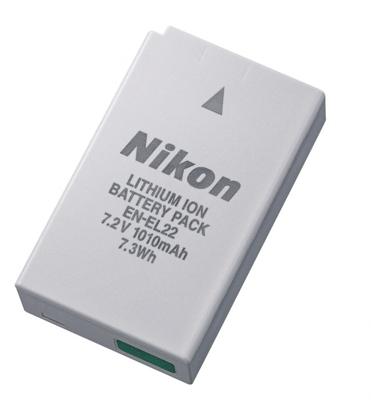 Nikon EN-EL22 oplaadbare batterij voor de Nikon 1 J4, Nikon 1 S2 Nikon EN-EL22 oplaadbare batterij voor de Nikon 1 J4, Nikon 1 S2