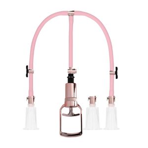 Clitoral & Nipple Pump Set Large - Rose Gold