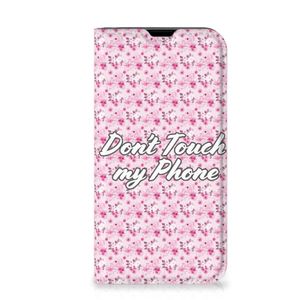 iPhone 13 Mini Design Case Flowers Pink DTMP