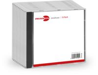 Primeon 2761402 CD-doosje Jewel case 1 schijven Zwart, Transparant