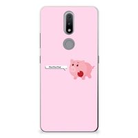 Nokia 2.4 Telefoonhoesje met Naam Pig Mud