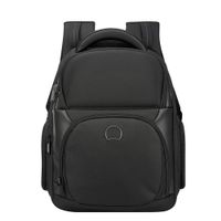 Delsey Quarterback Premium Two Compartments Backpack M black  backpack