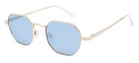 Polar zonnebril Lee dames gepolariseerd goud/lichtblauwns