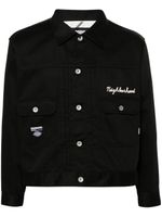 Neighborhood x Dickies veste à logo brodé - Noir