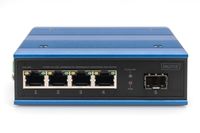 Digitus DN-651135 Industrial Ethernet Switch 4 + 1 poorten 10 / 100 / 1000 MBit/s PoE-functie - thumbnail