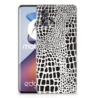 Motorola Edge 30 Fusion TPU Hoesje Slangenprint