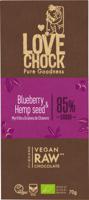 LoveChock Blueberry & Hempseed 85%