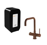 HotSpot Titanium Vitoria kokend water kraan met Solo 4 liter boiler, koper