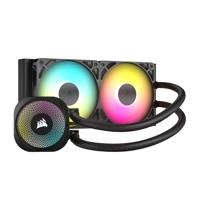 CORSAIR NAUTILUS 240 RS ARGB CPU-Vloeistofkoeler – 240mm AIO – Geluidsarme – Directe Moederbordaansluiting – Intel LGA 1851/1700, AMD AM5/AM4 – Inclusief 2x RS120 ARGB-Fans – Zwart