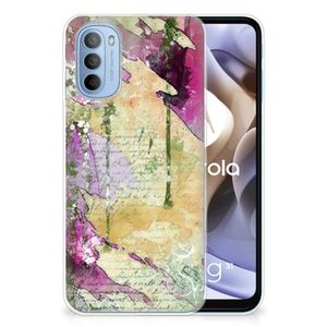 Hoesje maken Motorola Moto G31 | G41 Letter Painting