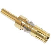 Conec 132C10029X 132C10029X Hoogvermogen buscontact AWG (min.): 14 AWG (max.): 12 Goud op nikkel 20 A 1 stuk(s) - thumbnail