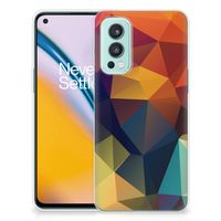 OnePlus Nord 2 5G TPU Hoesje Polygon Color - thumbnail