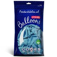 Ballonnen lichtblauw 100 stuks
