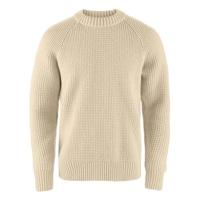 Fjällräven Heren Övik Waffle Knit M, Light Beige, S, lichtbeige, S