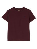 Ralph Lauren Kids t-shirt en coton à logo Polo Pony - Rouge