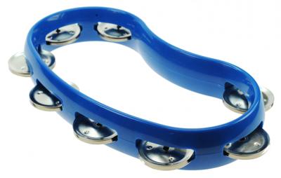 Rattlesnake tamboerijn maxi kunststof blauw 27 cm Rattlesnake tamboerijn maxi kunststof blauw 27 cm